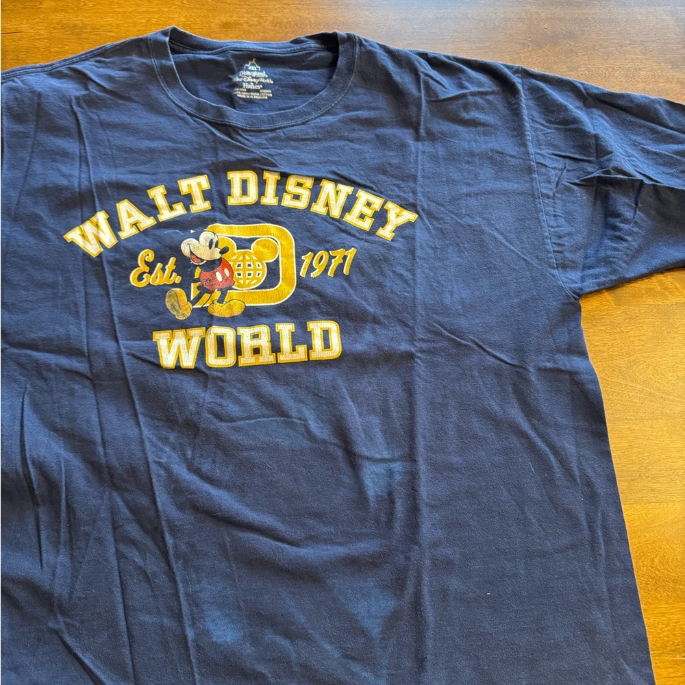 Hanes Navy Blue Walt Disney World Tee